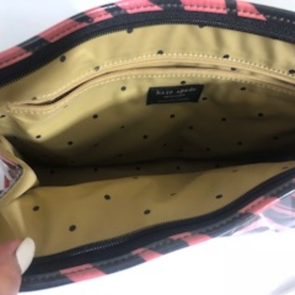 KATE SPADE ZEBRA PRINT CLUTCH - Picture 2 of 2